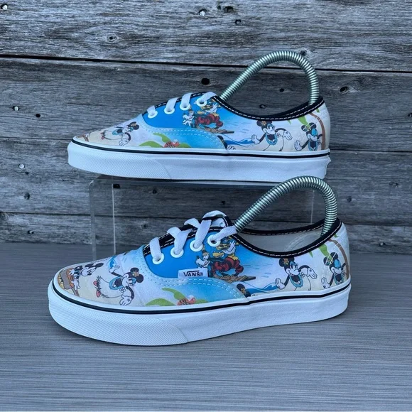 Vans x Disney Mickey Minnie Mouse Aloha Hawaii Sneakers